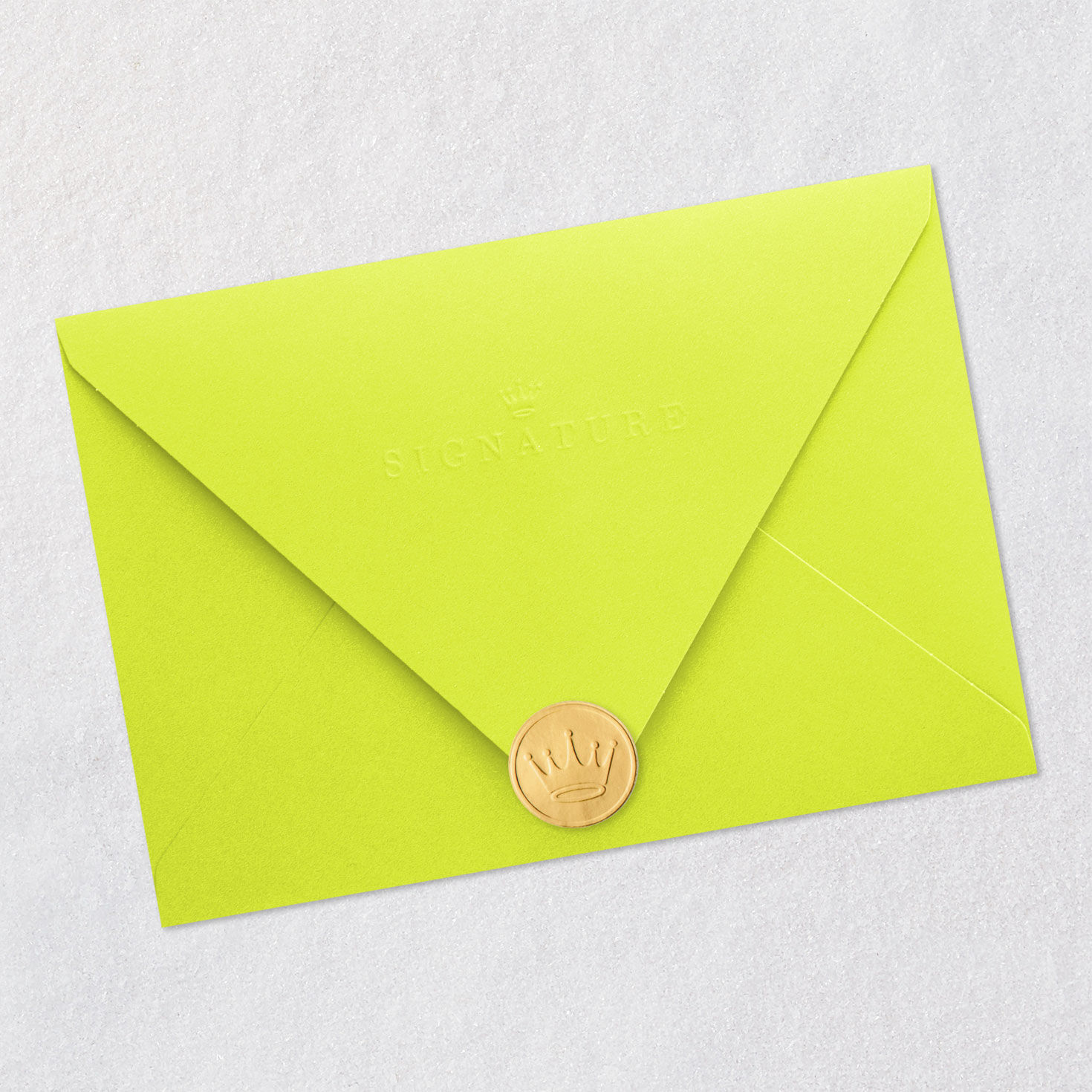 Rainbow Banner on Cake Birthday Card Envelope Back with Seal image number 8