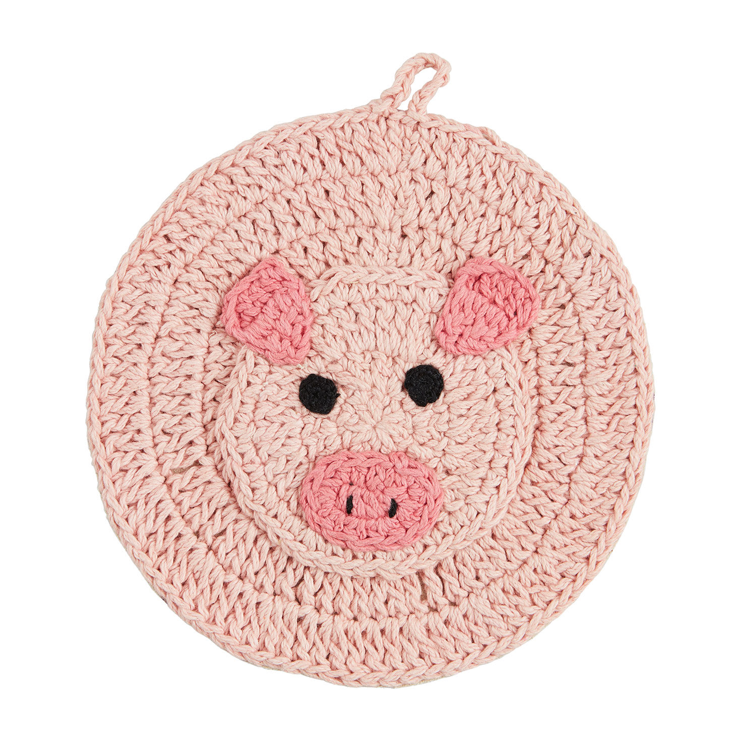 Mud Pie Pig Crocheted Trivet for only USD 12.99 | Hallmark