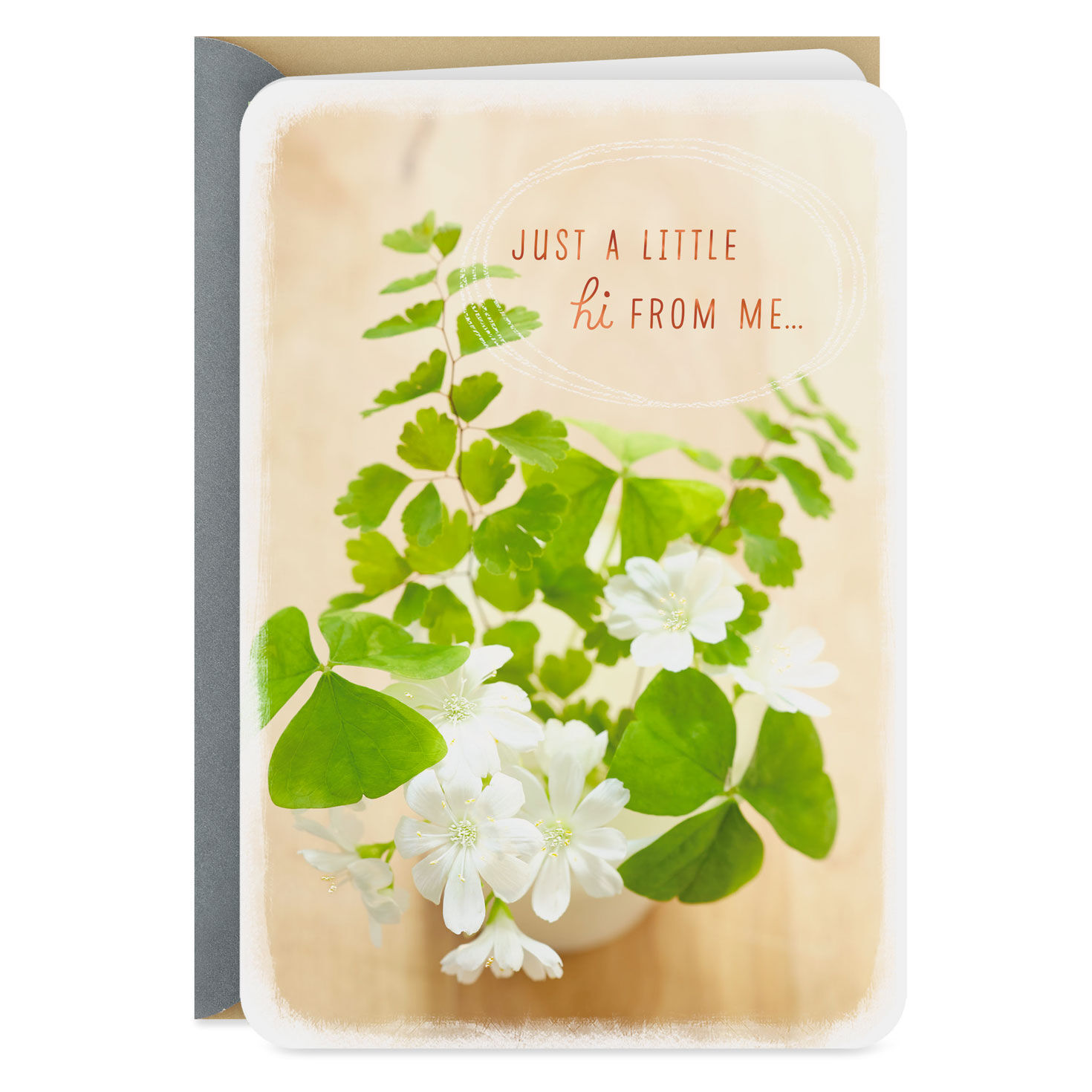 A Little Hi From Me Hello Card