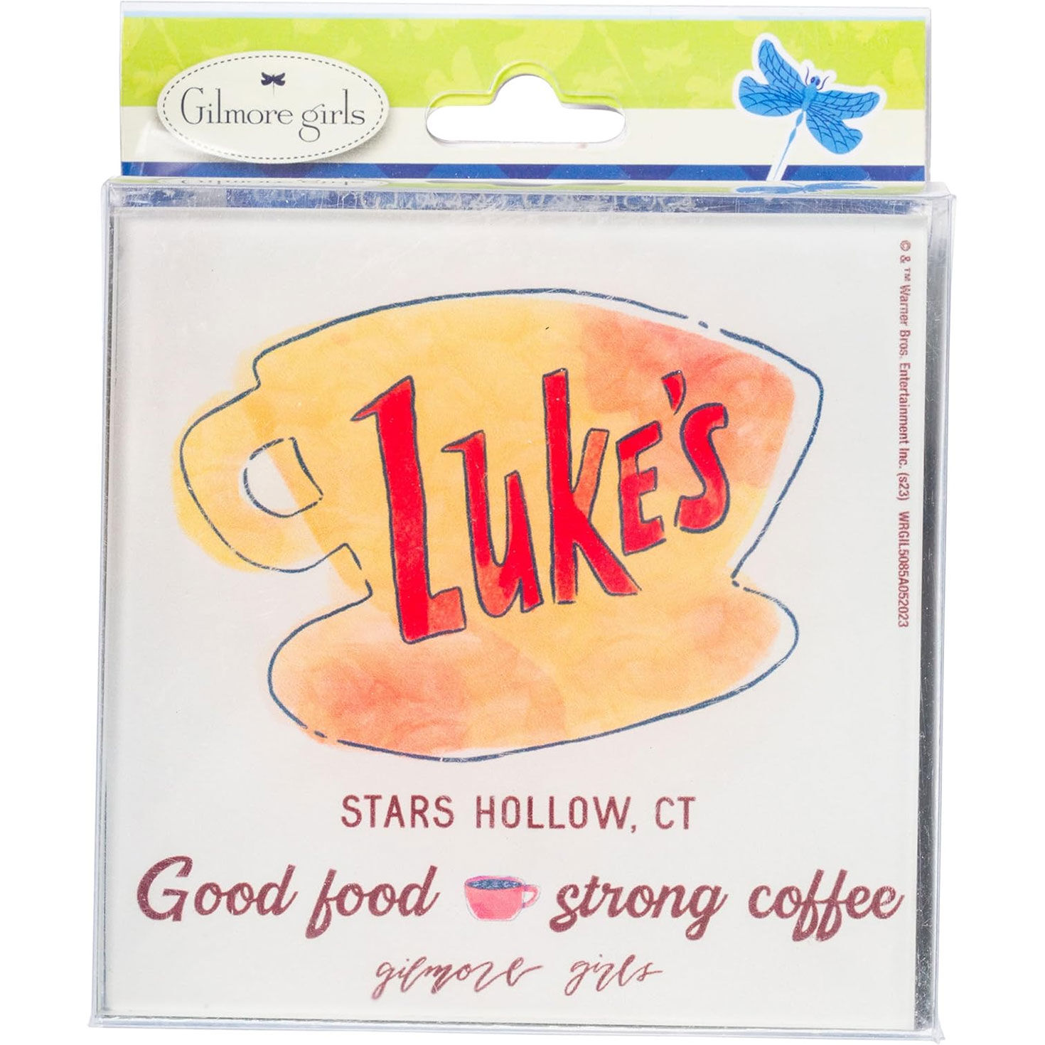 Silver Buffalo Gilmore Girls Luke's Diner Sign Coasters, Set of 4, , large image number 3