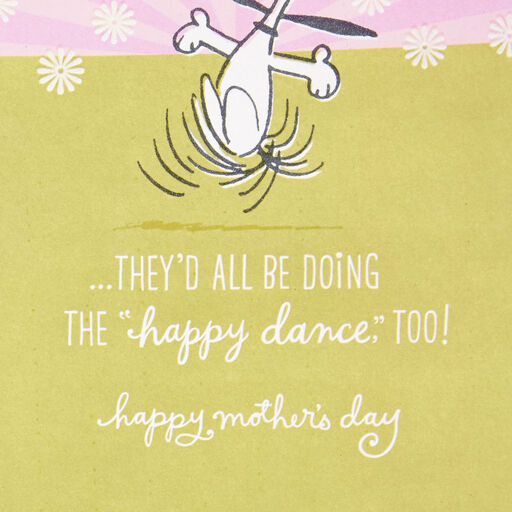 Peanuts® Snoopy Happy Dance Mother's Day Card for Grandma, 