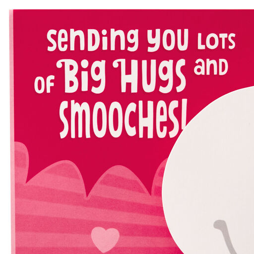 Peanuts® Snoopy and Woodstock Hugs and Smooches Funny Musical Pop-Up Valentine's Day Card, 