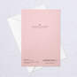 White Floral Lace on Pink Blank Card, , large image number 6