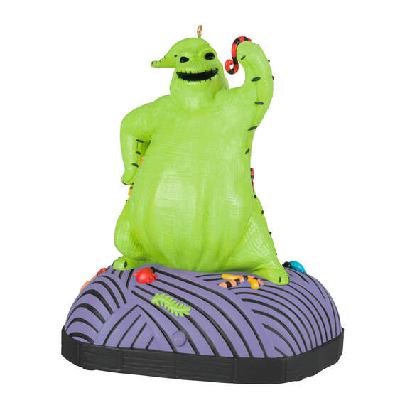 Disney Tim Burton's The Nightmare Before Christmas Oogie Boogie Ornament With Sound and Motion, , large image number 1