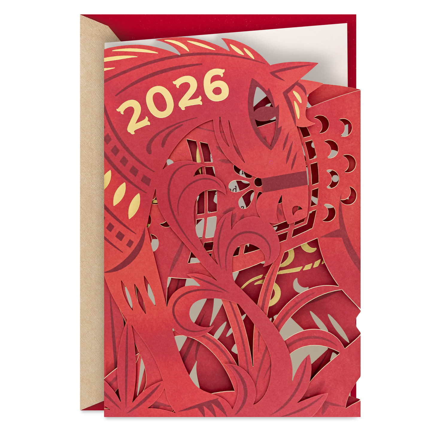 2026 Year of the Horse Lunar New Year Card