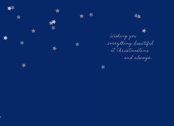 Starry Night Christmas Card, , large image number 2