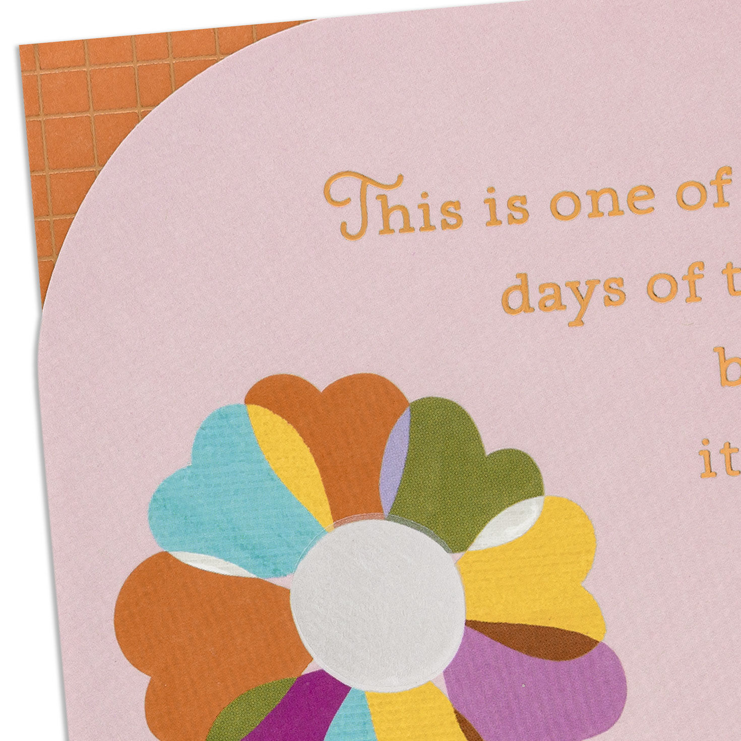 Colorful Flowers Birthday Card for Female Relative Card Front Detail image number 4