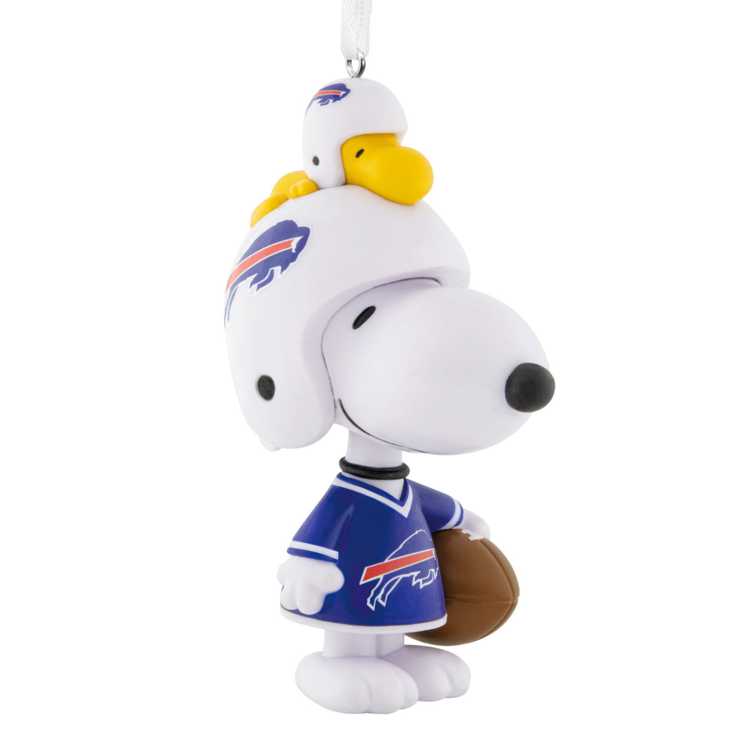 Peanuts® Snoopy & Woodstock NFL Buffalo Bills Bobblehead Hallmark Ornament