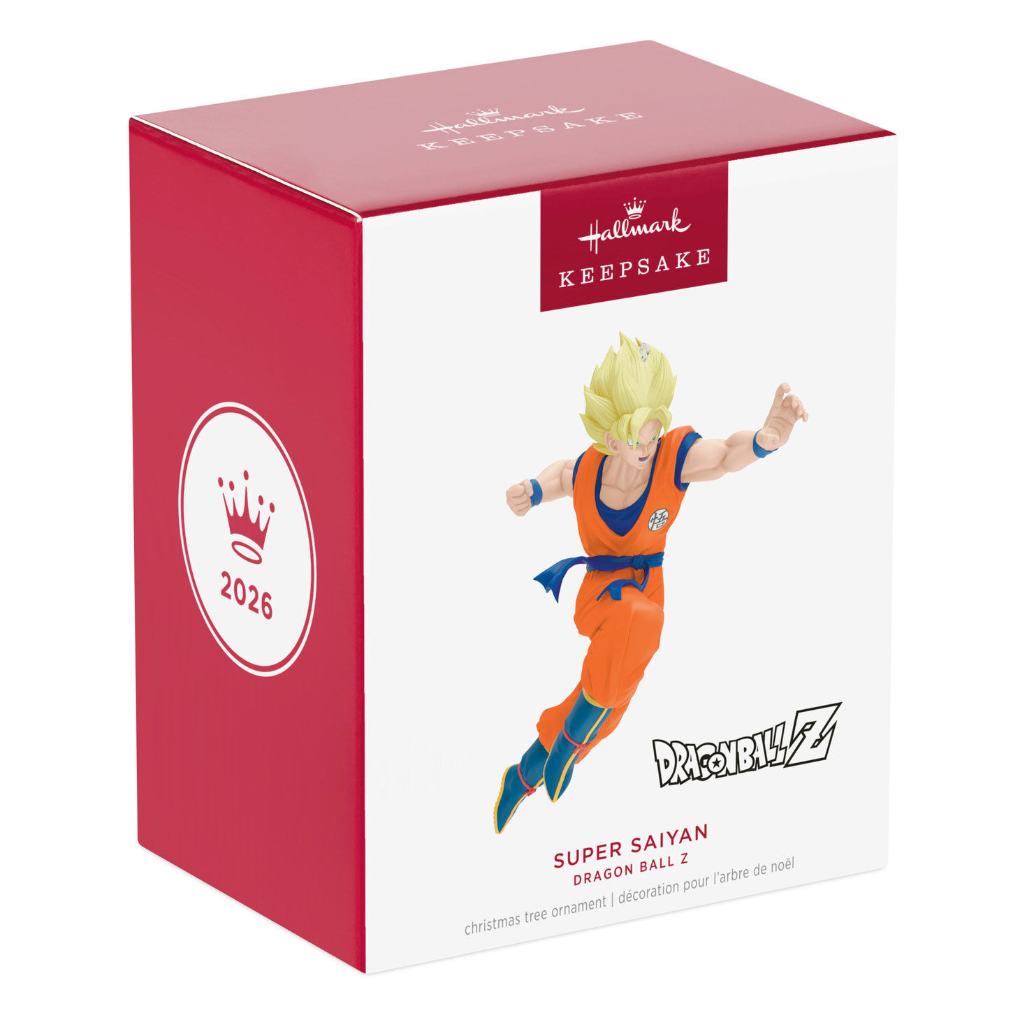 Dragon Ball Z Super Saiyan Keepsake Ornament package front image number 7