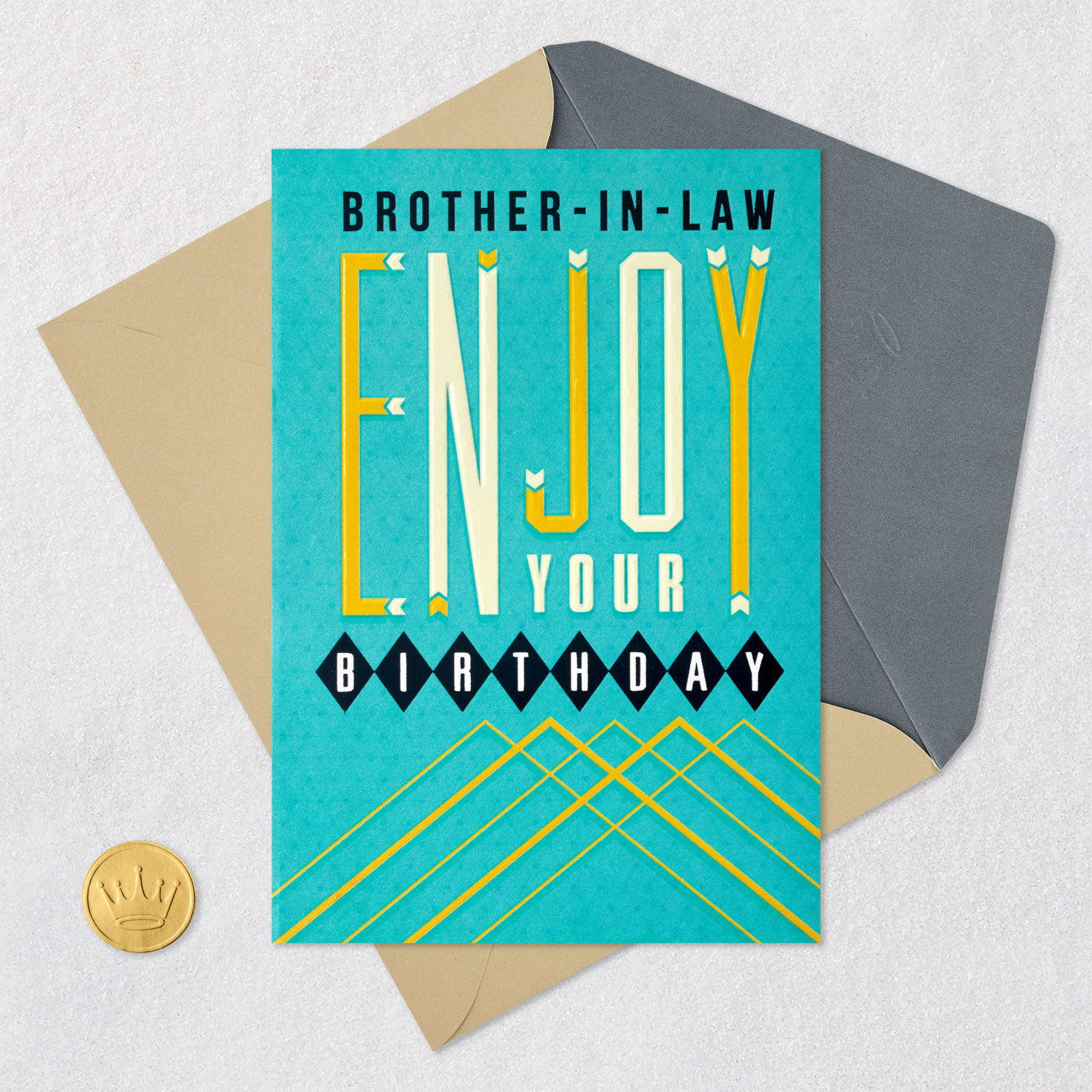 Sit Back and Enjoy Life Birthday Card for Brother-in-Law, , large image number 5