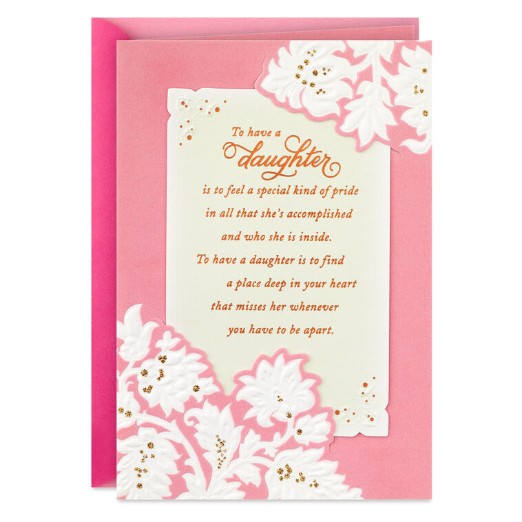 A Special Kind of Pride Birthday Card for Daughter