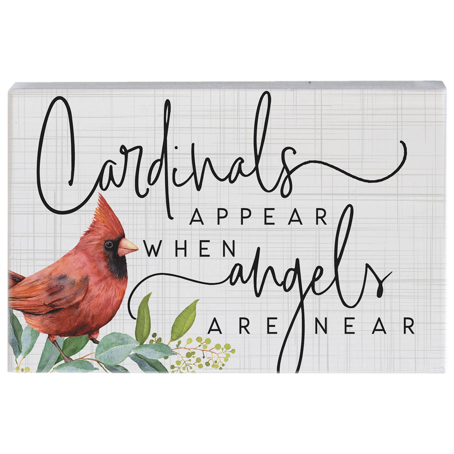Sincere Surroundings Cardinals Quote Sign