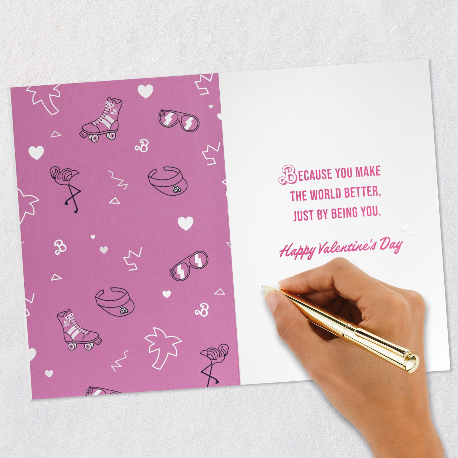 Barbie&trade; Be Your Kind, Fabulous Self Valentine's Day Card, , large image number 6