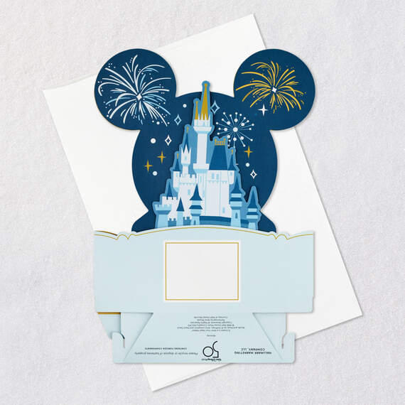 Walt Disney World 50th Anniversary Believe Musical 3D Pop-Up Card With Light, , large image number 6