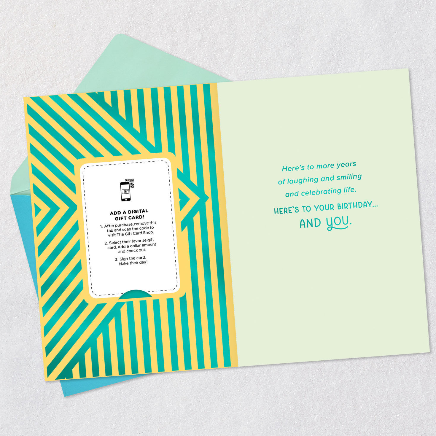 Here's to You Cake and Candles Gift Card Greeting Birthday Card for only USD 4.99 | Hallmark