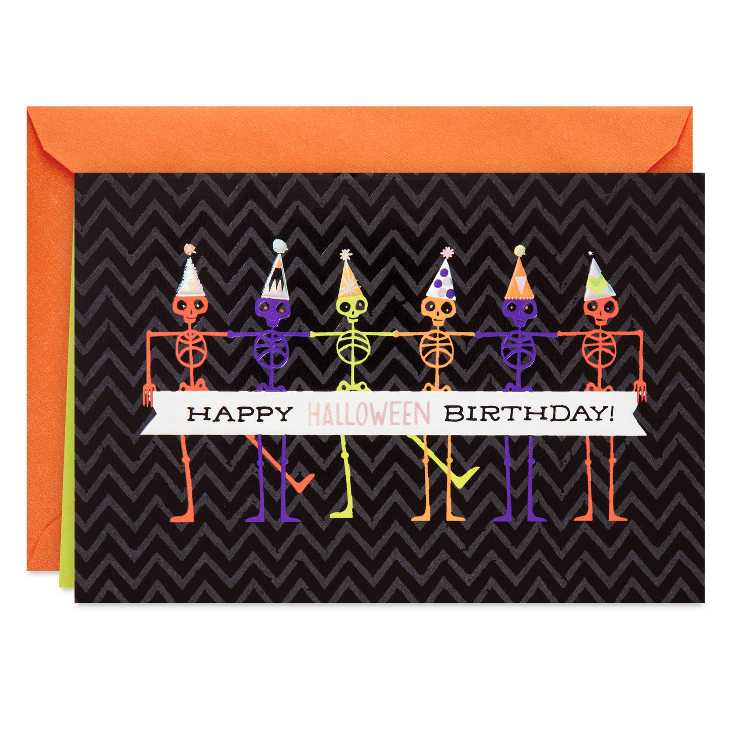 Skele-bration Happy Halloween Birthday Card for only USD 3.99 | Hallmark