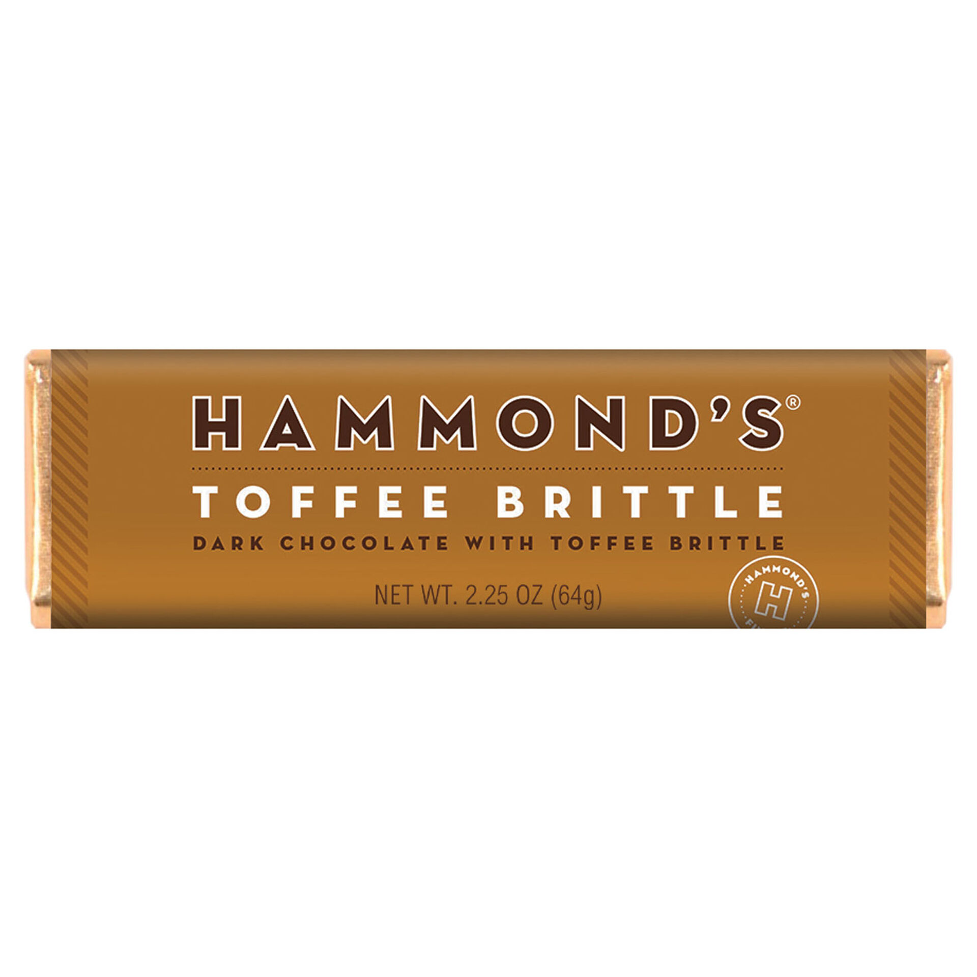Hammond's Toffee Brittle Candy Bar, 2.25 oz. Candy & Chocolate Hallmark