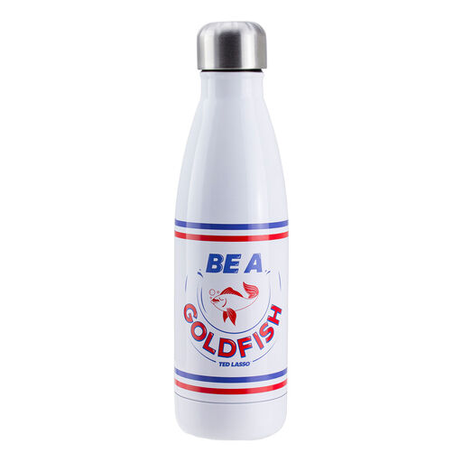 Ted Lasso Be a Goldfish Stainless Steel Water Bottle, 15 oz., 