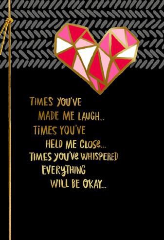 Lucky To Be Yours Valentine's Day Card