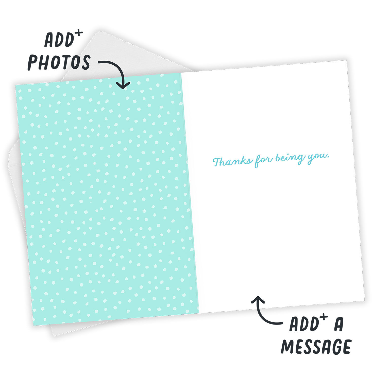 Life's Colorful With You Photo Collage Custom Easter Card, , large image number 4