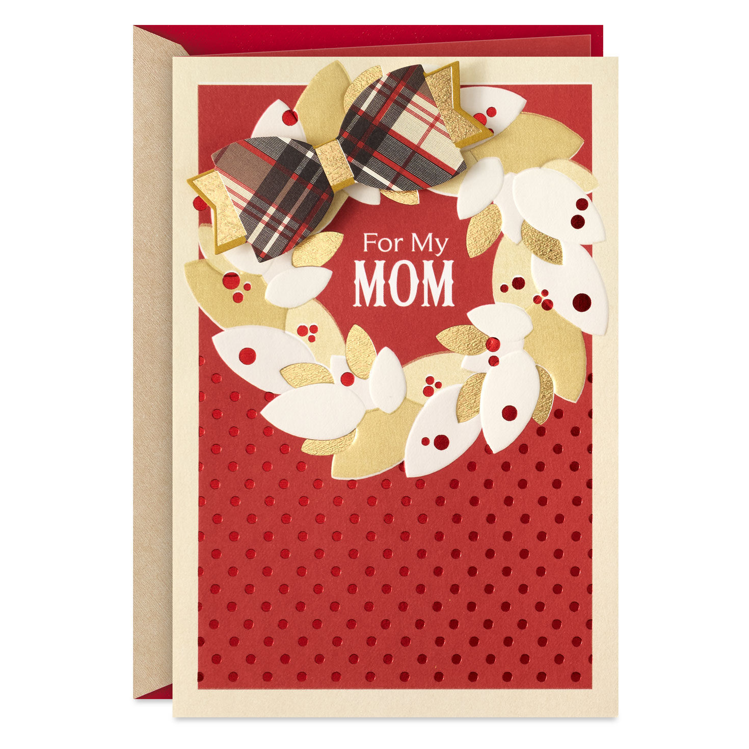 Extra Loved and Appreciated Christmas Card for Mom