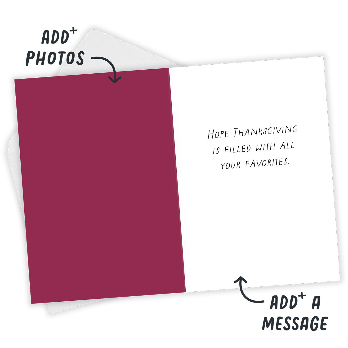 Cranberry Sauce Funny Custom Thanksgiving Card, , large image number 3