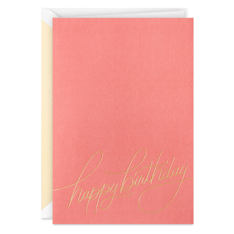 Enjoy Every Second Birthday Card