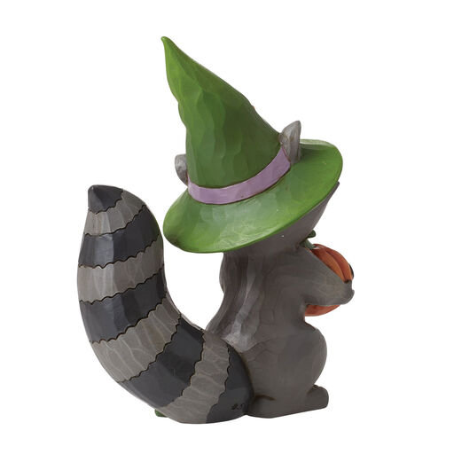 Jim Shore Halloween Raccoon Figurine, 5.9", 