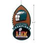 Philadelphia Eagles Super Bowl Christmas Ornament measurement image number 3