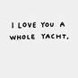 Whole Yacht Funny Love Card, , large image number 2