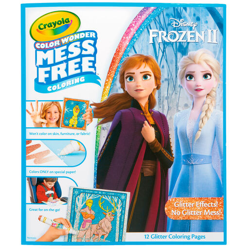 Crayola® Color Wonder Mess-Free Disney Frozen 2 Glitter Effects Set, 