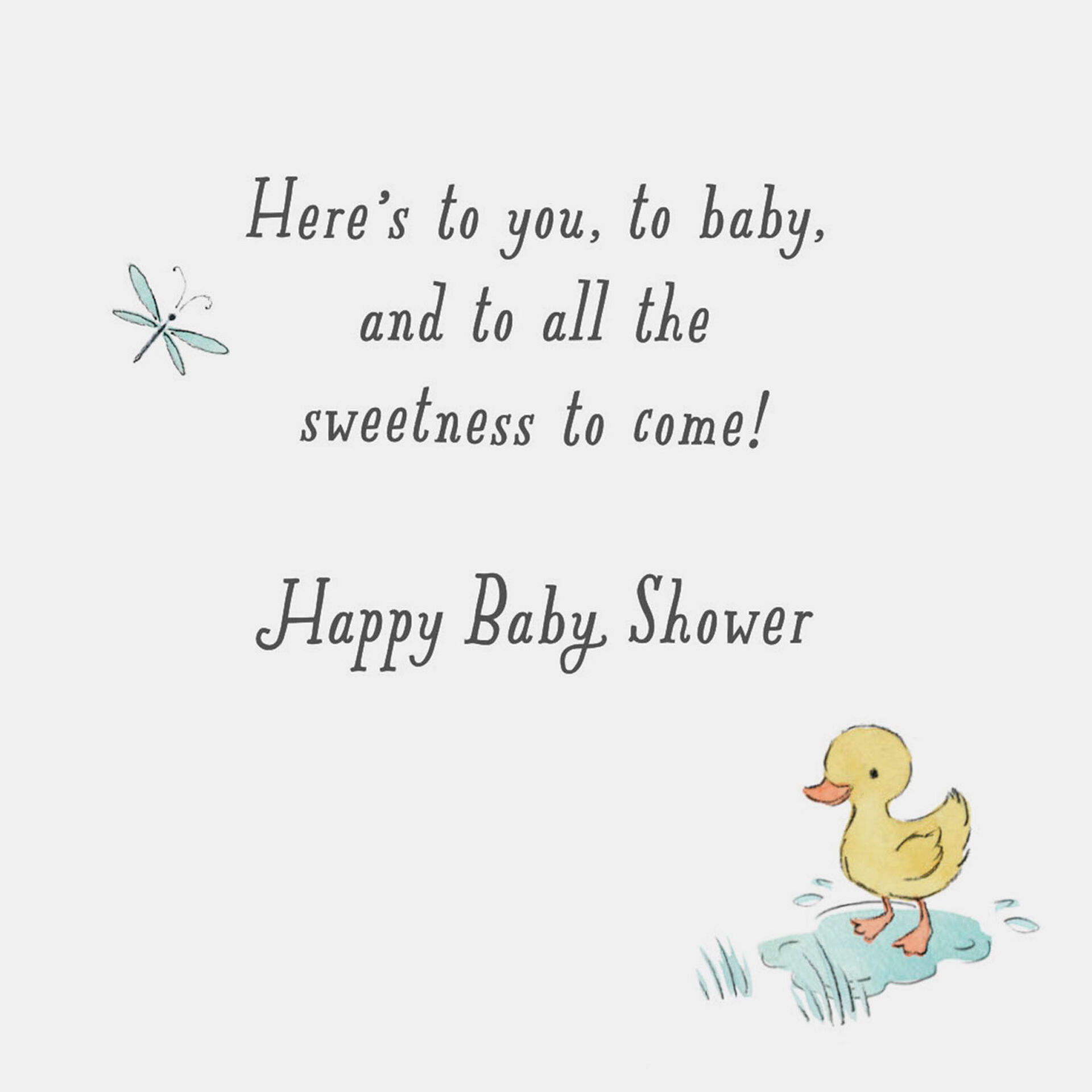 Sweetness on the Way Baby Shower Card Greeting Cards Hallmark