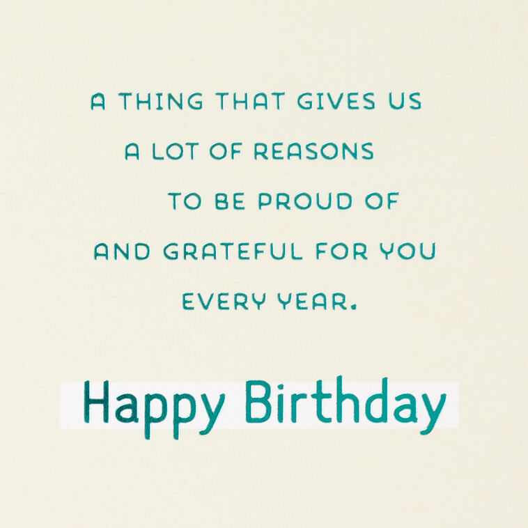 Seeing the World Through Your Eyes Birthday Card for Grandson, , large image number 3