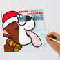 Dog's Tongue Pop-Up Money Holder Christmas Card signing card image number 7