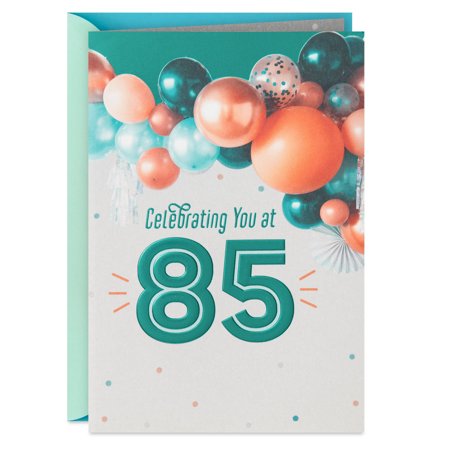 Celebrating You at 85 Balloons 85th Birthday Card, , large image number 1