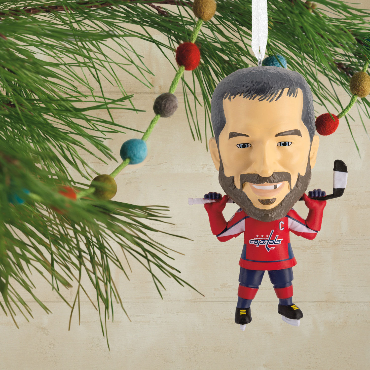 NHL Washington Capitals&reg; Alex Ovechkin Bobblehead Ornament, , large image number 2