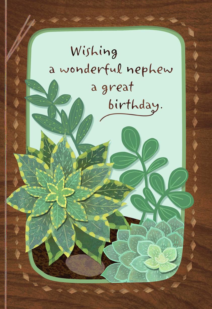 You'll Always Be Loved Birthday Card for Nephew