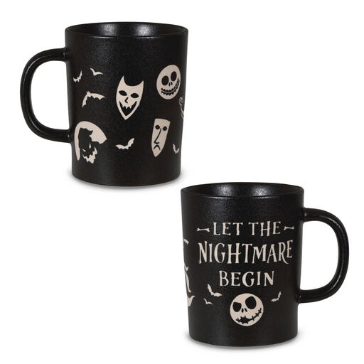 Disney Tim Burton's The Nightmare Before Christmas Let The Nightmare Begin Mug, 16.5 oz., 