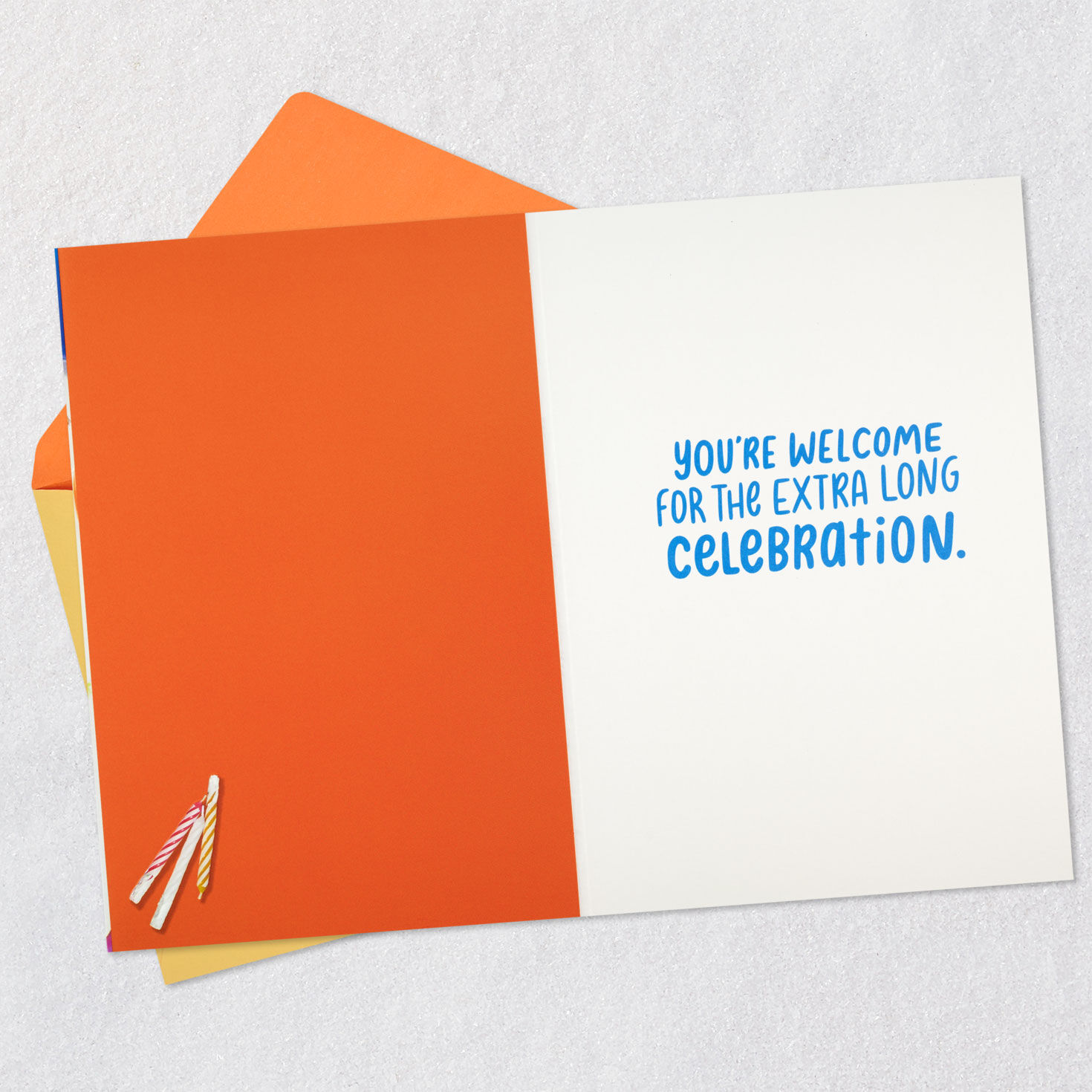 The Celebration Isn't Over Yet Belated Birthday Card, , large image number 3