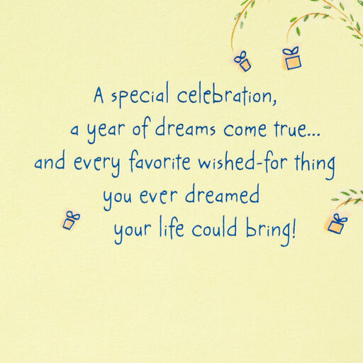 Wishing You Every Favorite Thing Birthday Card for Niece, 