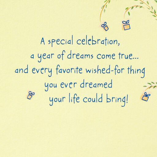 Wishing You Every Favorite Thing Birthday Card for Niece, 