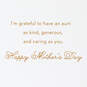 Grateful for You Mother's Day Card for Aunt, , large image number 2