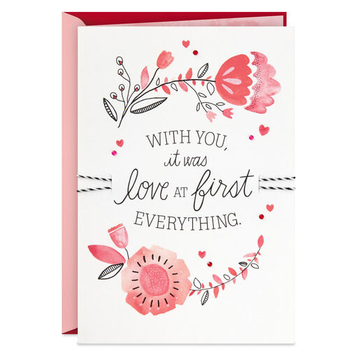 Love at First Everything Love Card, 