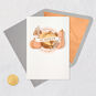 3D Pumpkins and Fall Leaves Halloween Card Card Front with Envelope and Gold Seal image number 5