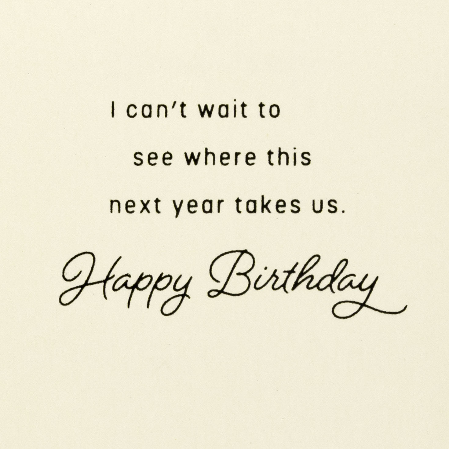 Campsite in Woods Romantic Birthday Card Sentiment image number 3