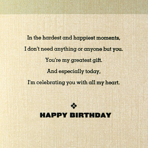 Always Together Birthday Card for Husband, , large image number 3