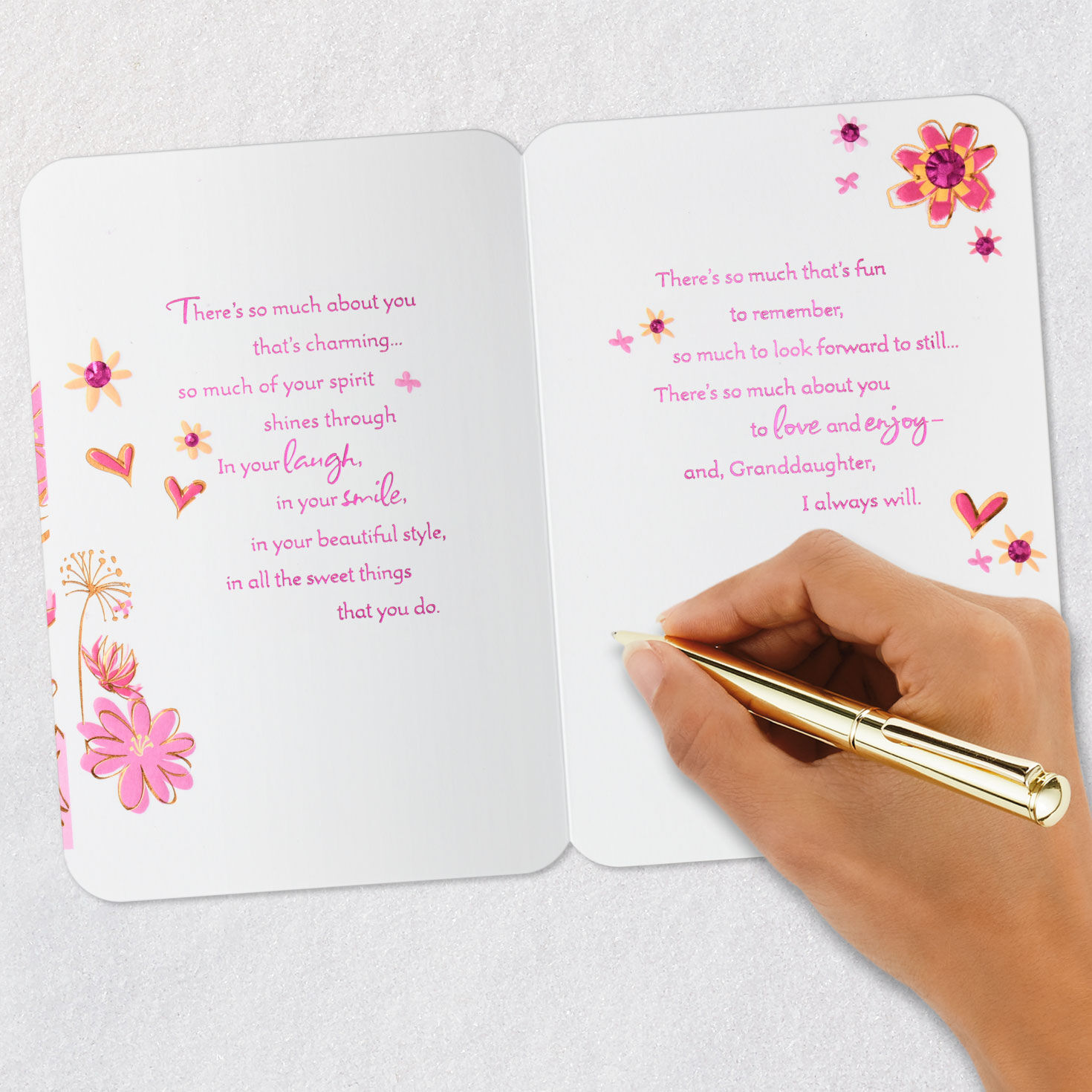 So Much to Love About You Birthday Card for Granddaughter, , large image number 7