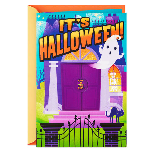 Go Batty Musical Pop-Up Halloween Card With Motion, 