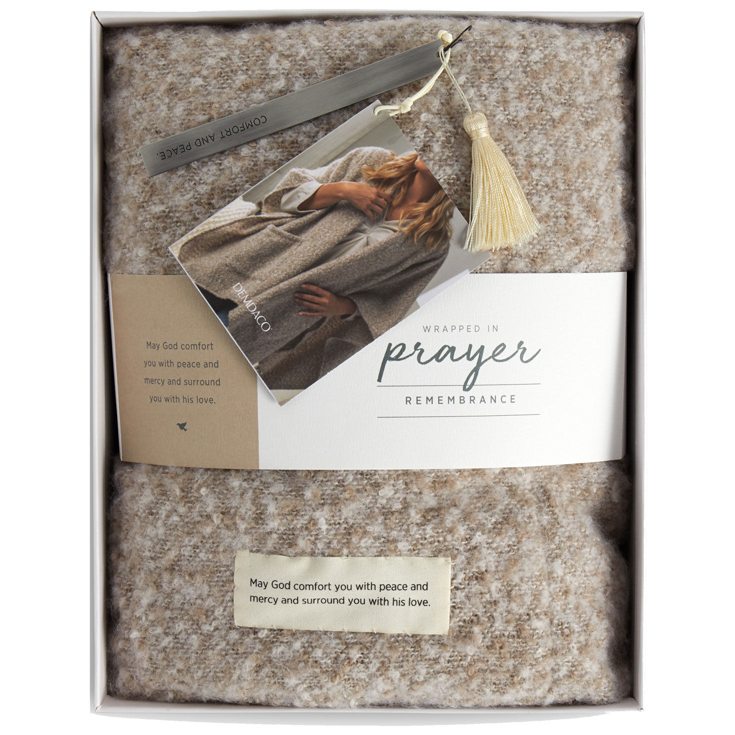 Taupe Remembrance Prayer Shrobe, , large image number 2