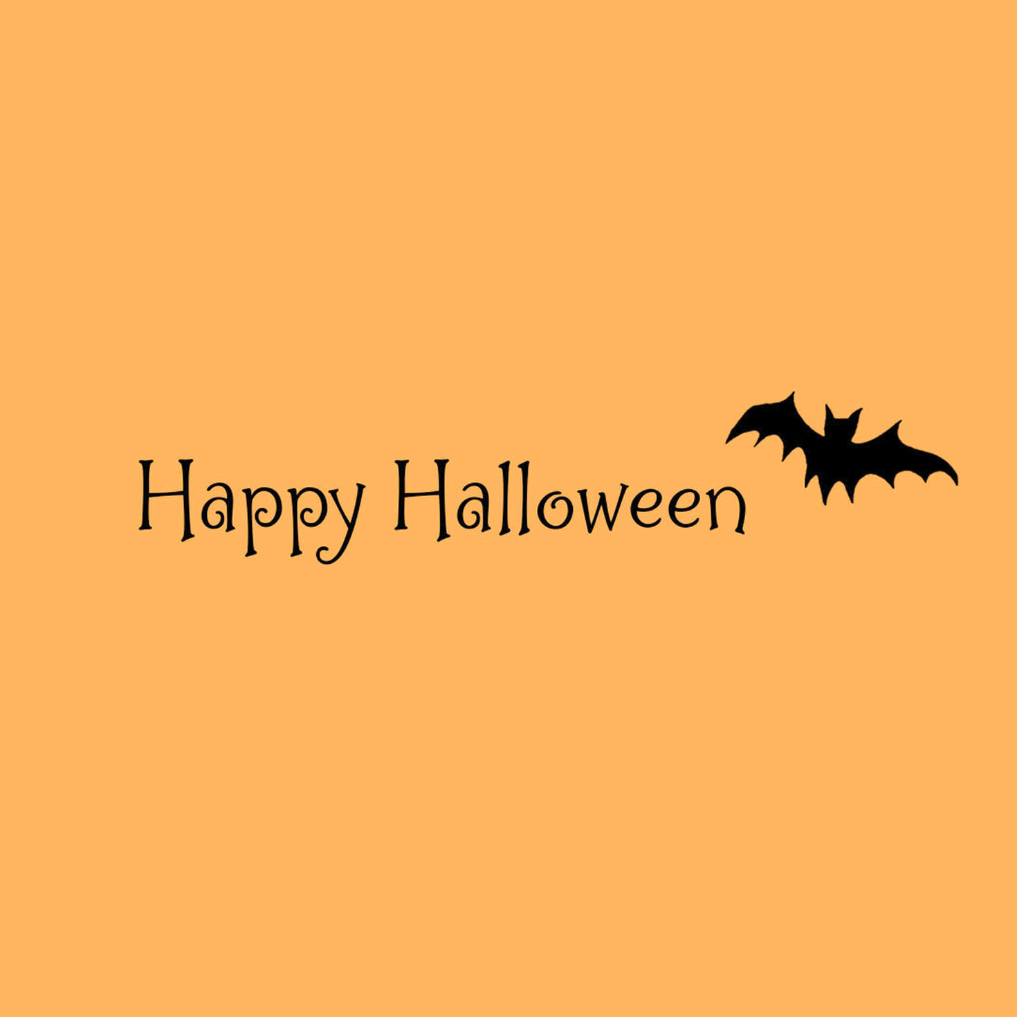 Pumpkin on Wrought Iron Fence Halloween Card, , large image number 2